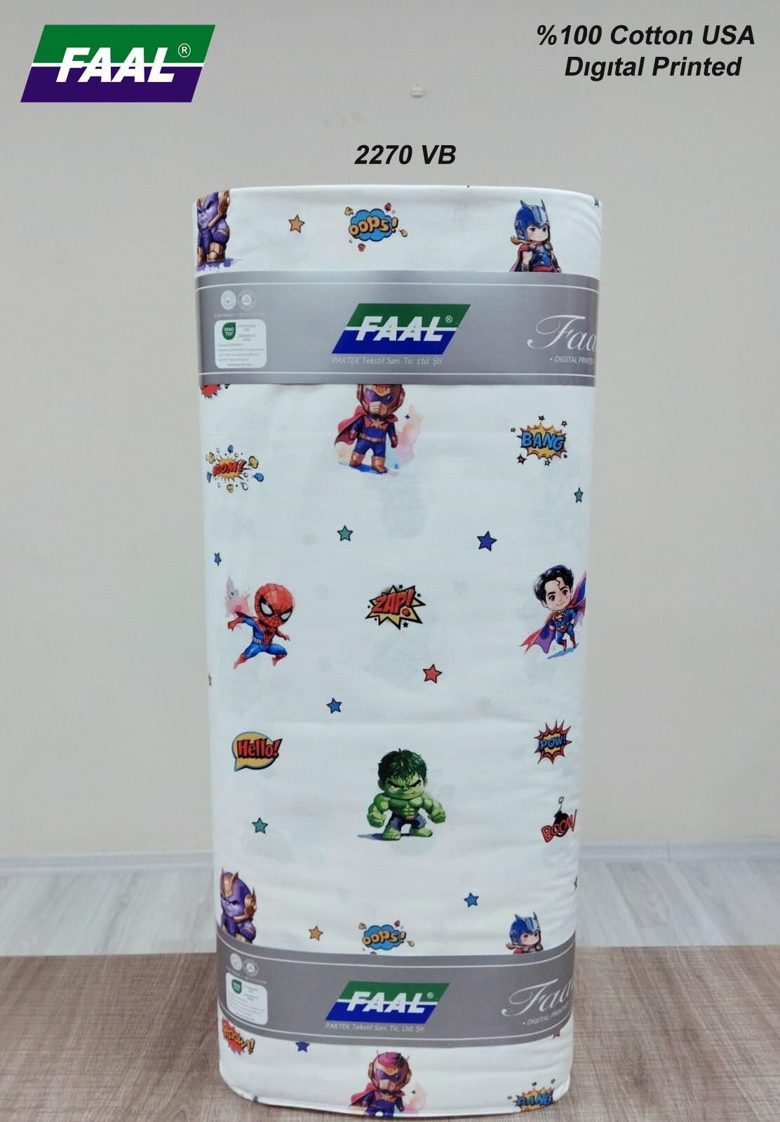 Dijital Desen Çarşaflık Akfil Kumaş