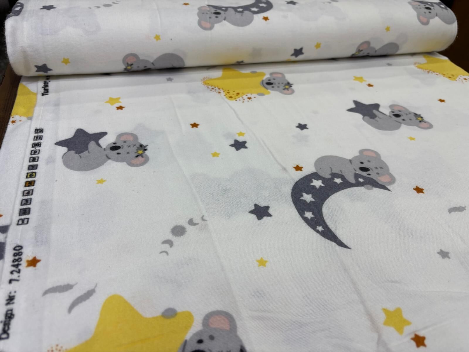 Çocuk Desenli Pazen/Flanel Kumaş