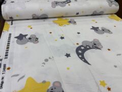 Çocuk Desenli Pazen/Flanel Kumaş