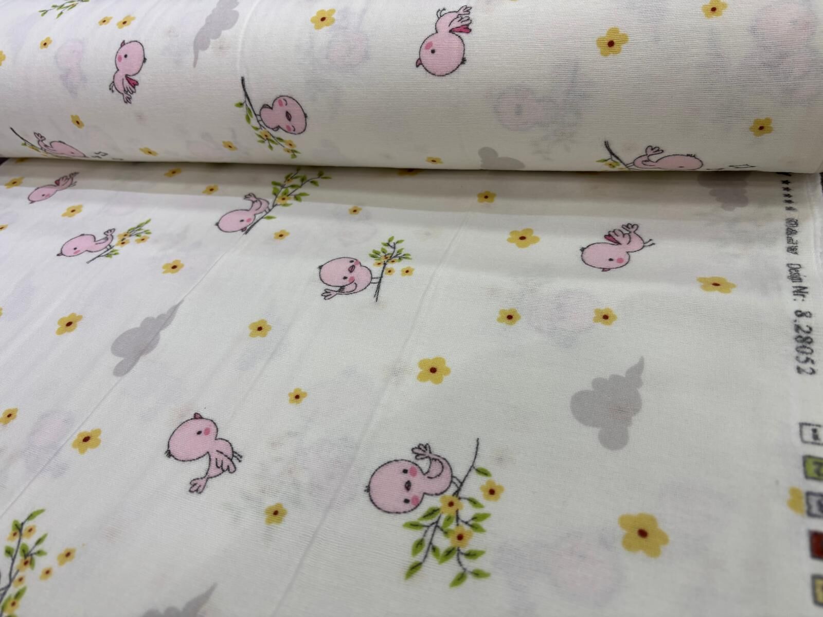 Çocuk Desenli Pazen/Flanel Kumaş