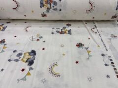 Çocuk Desenli Pazen/Flanel Kumaş