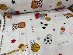 Çocuk Desenli Pazen/Flanel Kumaş