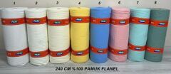 Düz Renk Flanel/Pazen Kumaş