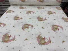 Bebek/Çocuk Desenli Çarşaflık Akfil Kumaş
