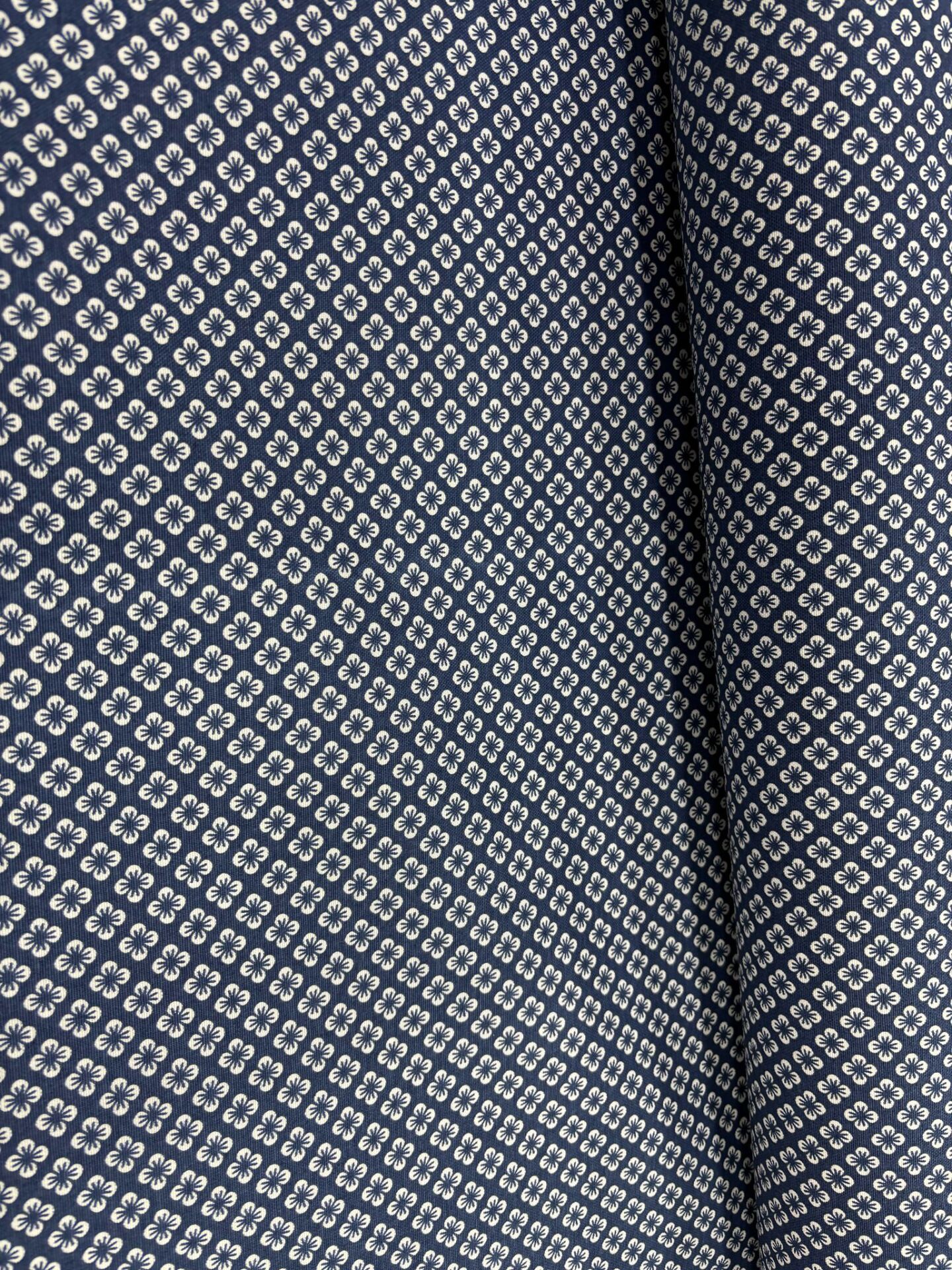 Desenli Duck Keten Kumaş