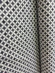 Desenli Duck Keten Kumaş