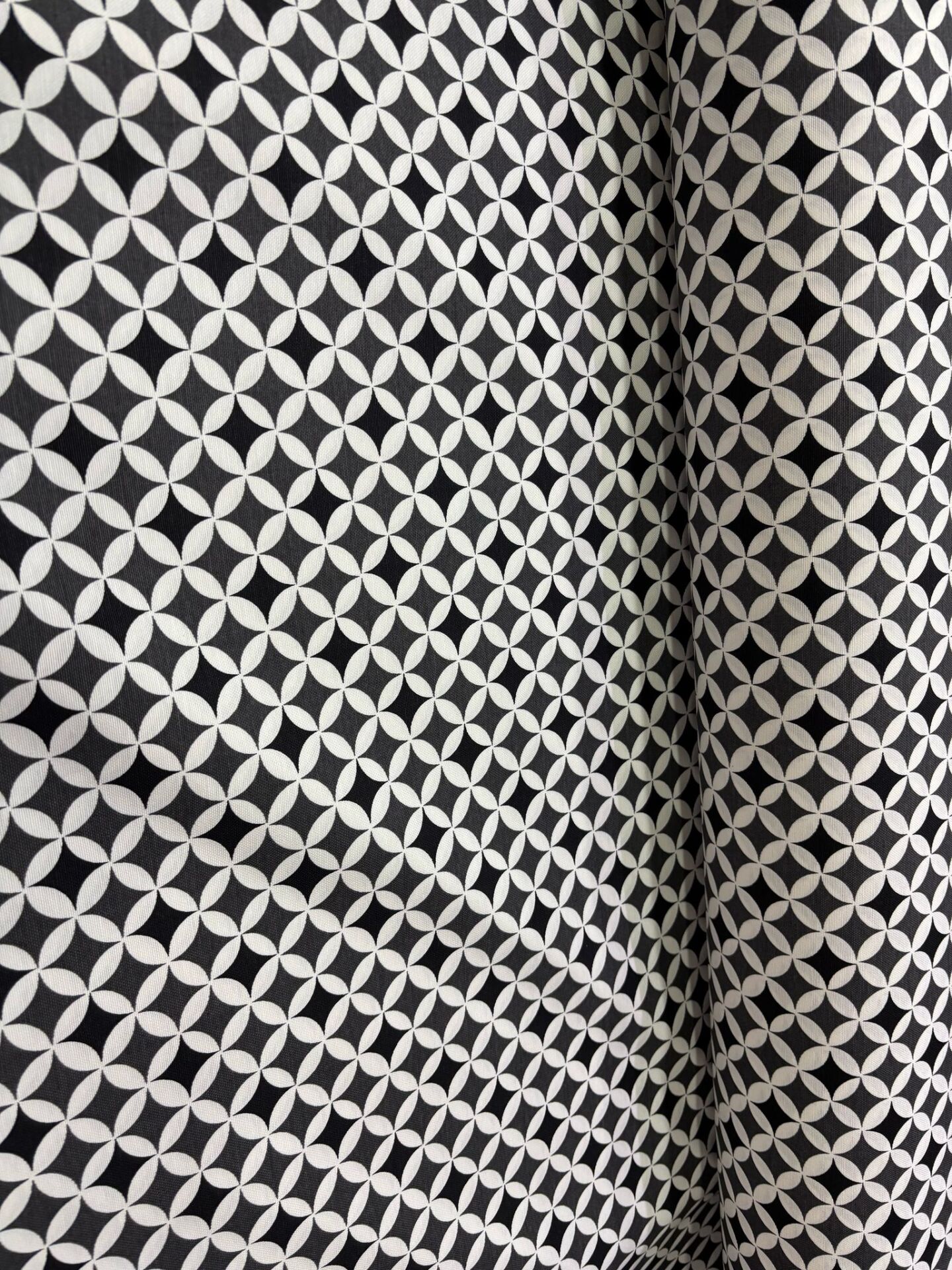 Desenli Duck Keten Kumaş