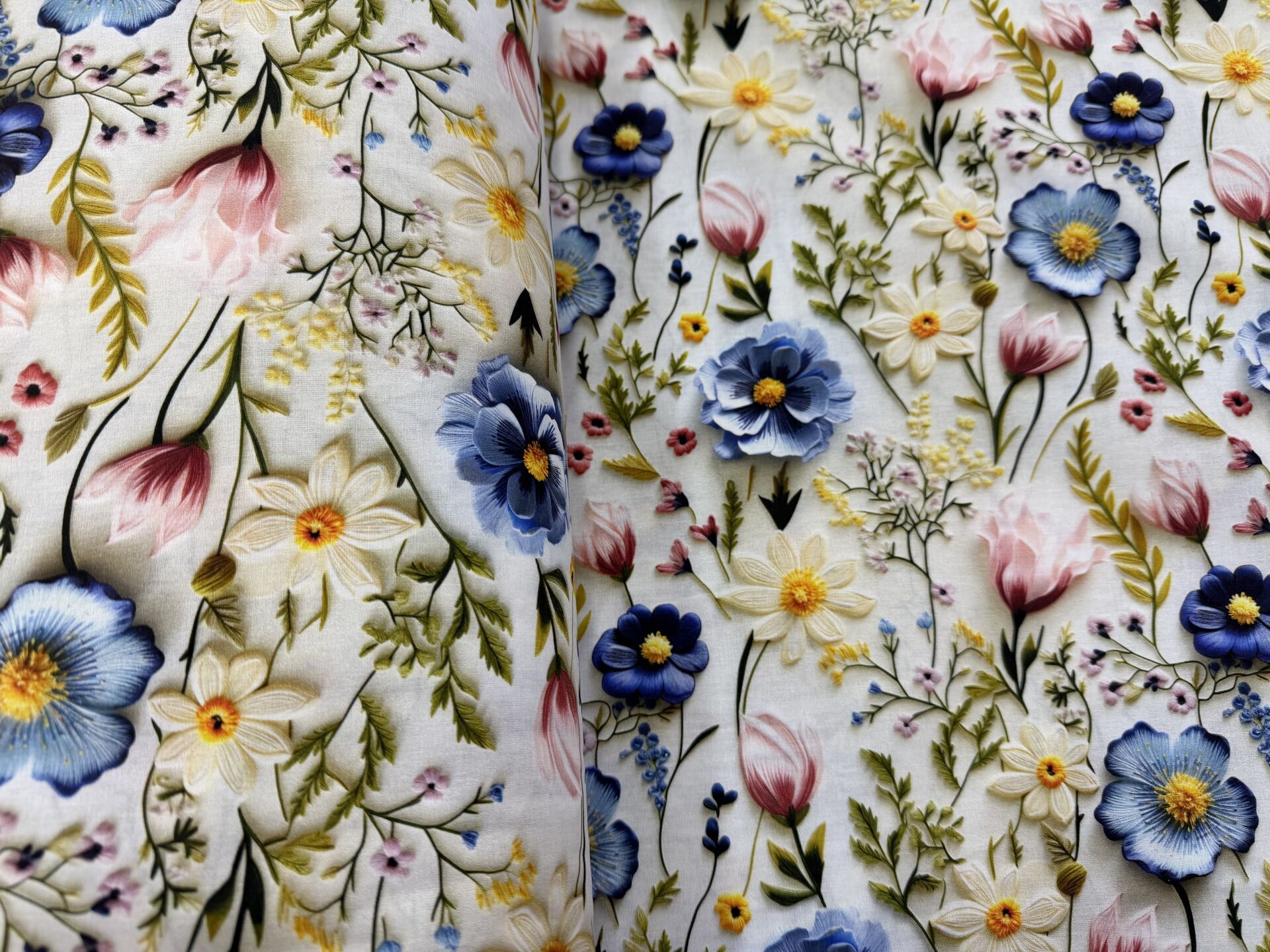 5 Boyutlu/3D Akfil Kumaş