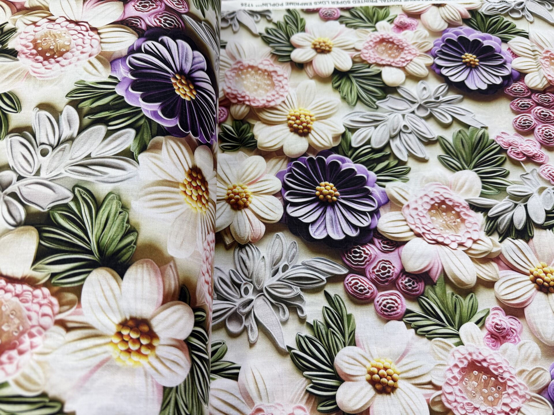 5 Boyutlu/3D Akfil Kumaş